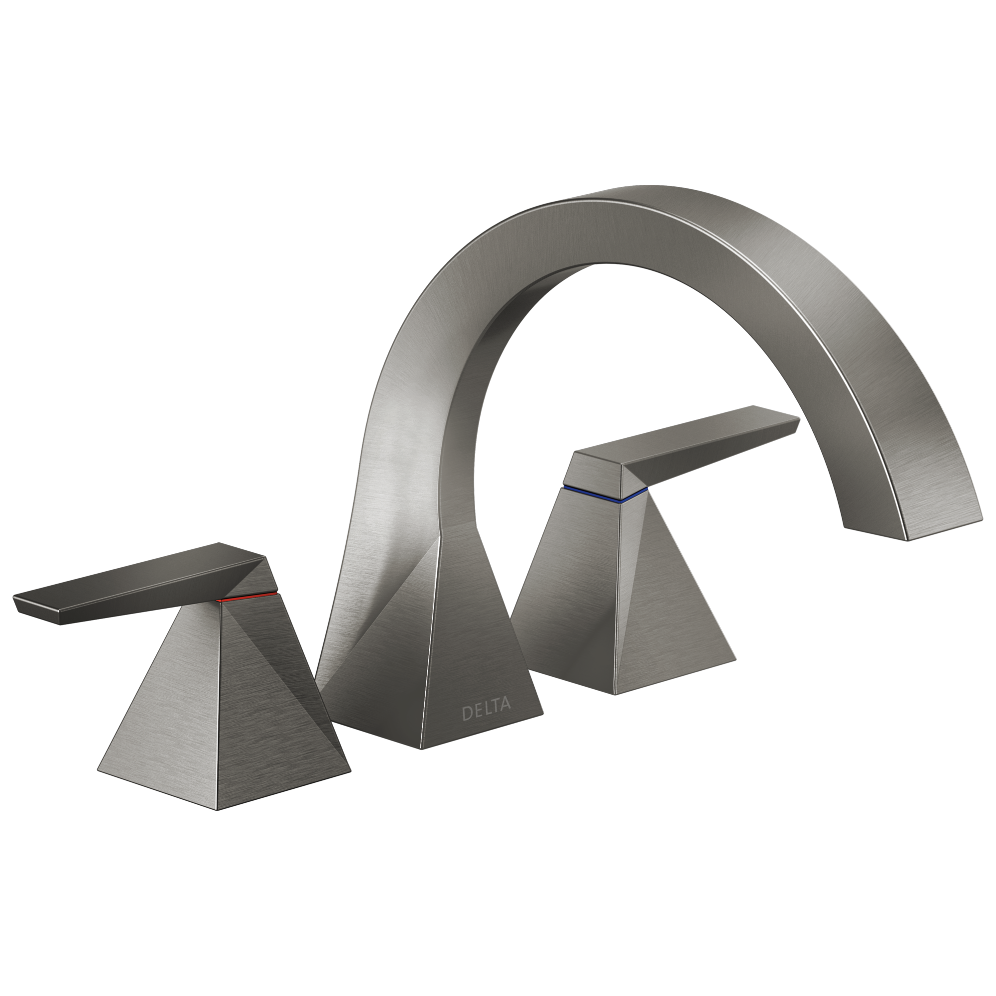 T2746-KS Римская ванна с двумя ручками Delta Faucet Trillian Черный нержавеющий 