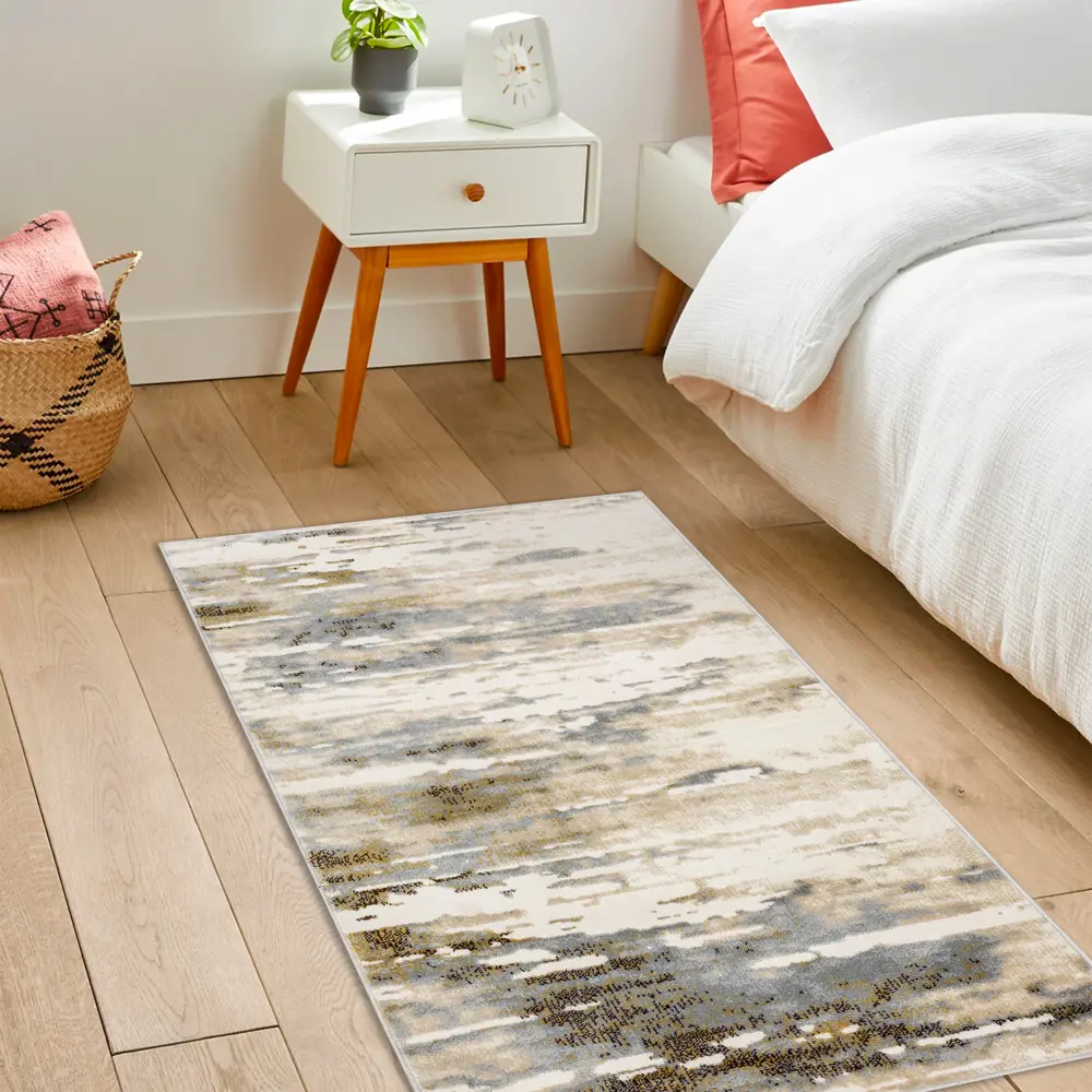 Santreyd Ковер Оптимист Бежевый для уютного интерьера 80x150 см 89337738 STLM-1047954