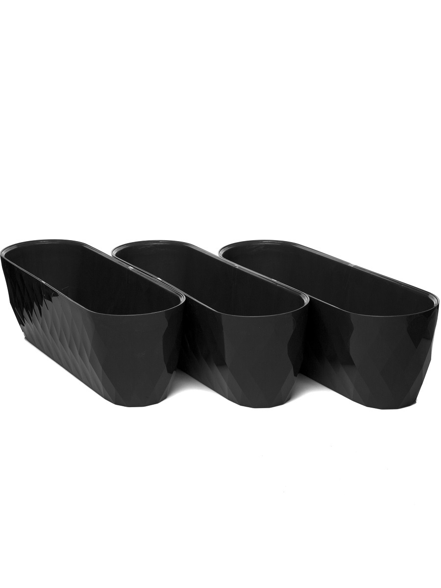 Горшок для цветов Gala 6.5L Anthracite NAVAKO 16157 - Вид №3