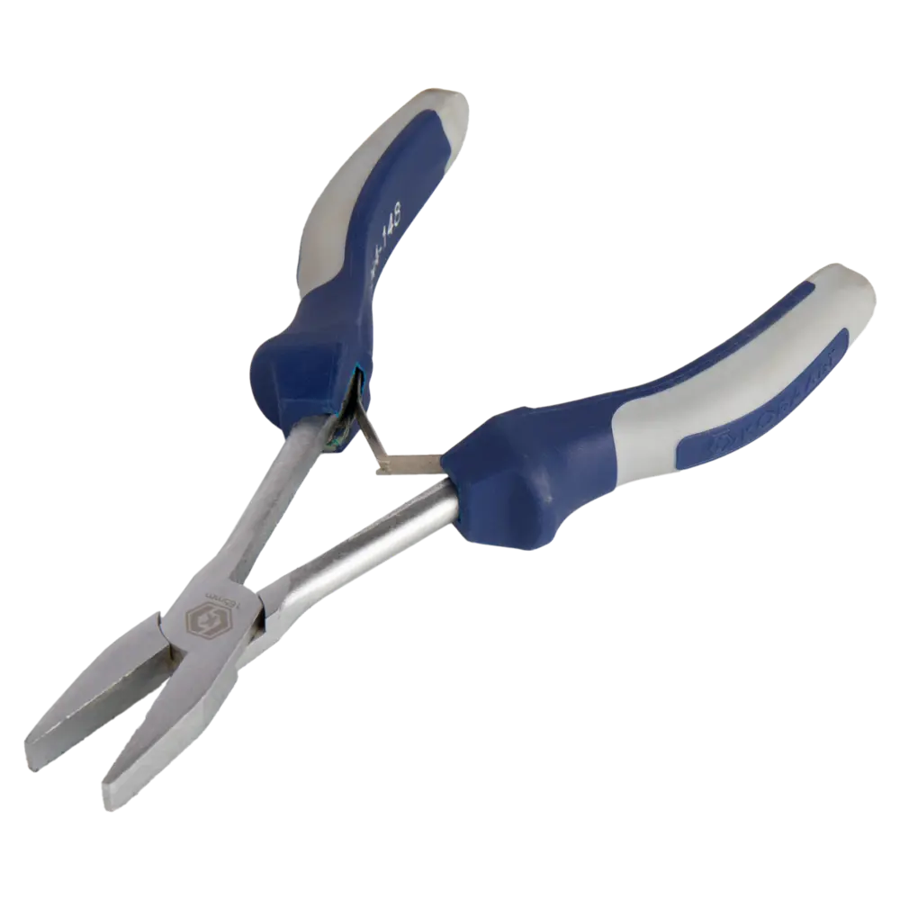 Удлиненные плоскогубцы Кобальт для точных работ в труднодоступных местах 89373962 STLM-1579169