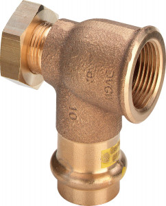 Viega Присоединительный угольник 90° Profipress G 2614.6 (473730)