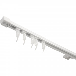 85590819 Монтажный комплект для однополосного профиля 240 см пластик цвет белый