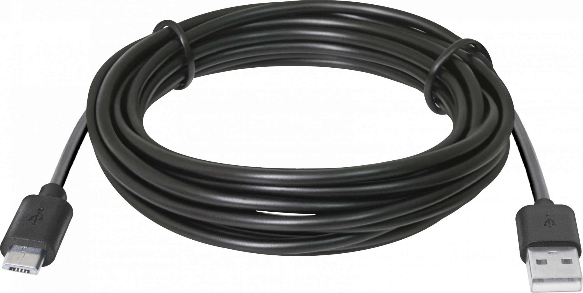 87469 usb кабель usb08-10bh usb2.0 черный, am-microbm, 3м Defender Santreyd 