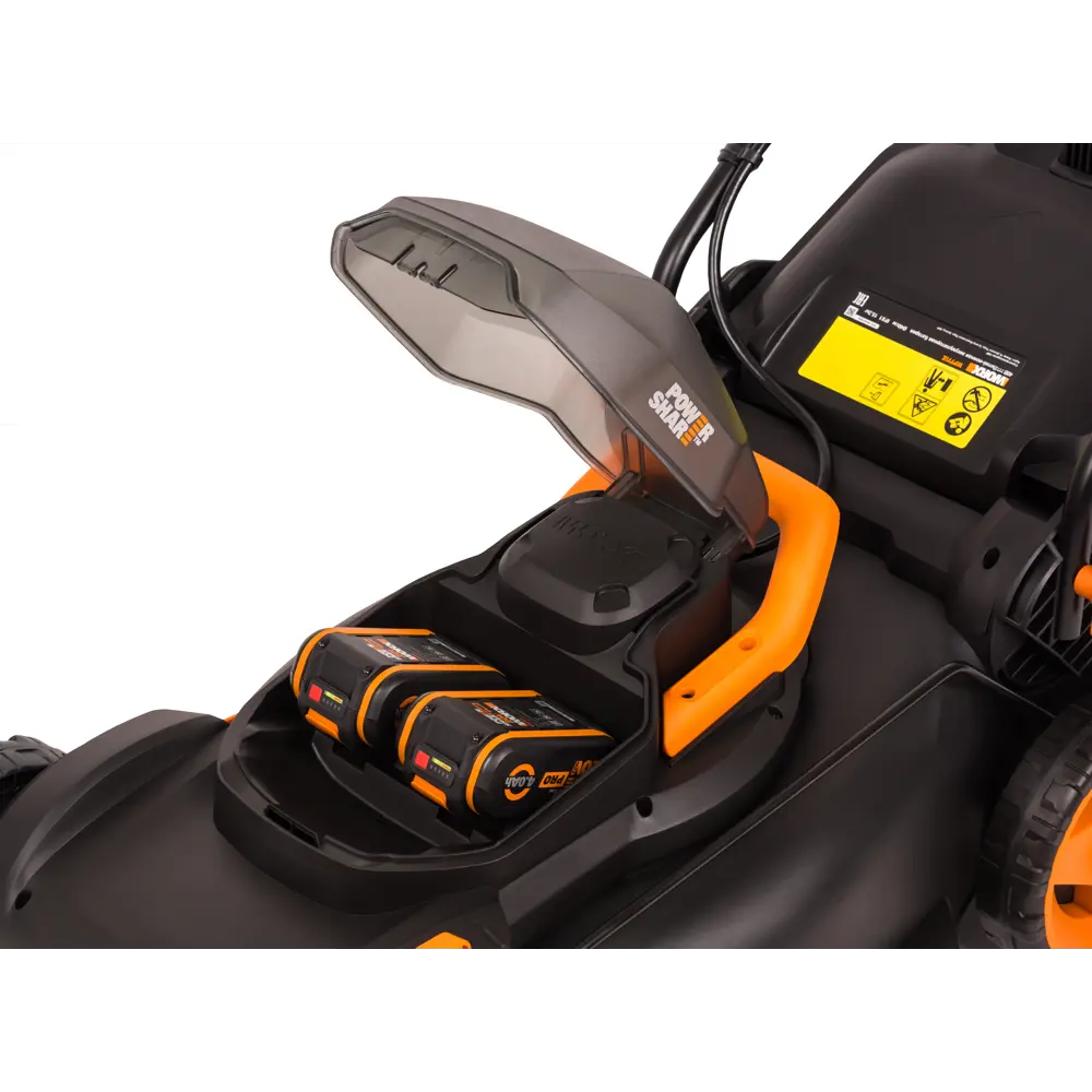 Аккумуляторная газонокосилка Worx WP771E с функцией мульчирования 89348843 STLM-0956955 - Вид №2