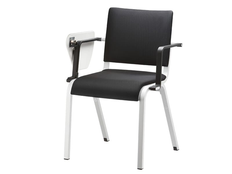 Штабелируемый стул для конференций из ткани с подлокотниками Brunner ALITE ARCH-00131588 - Вид №2