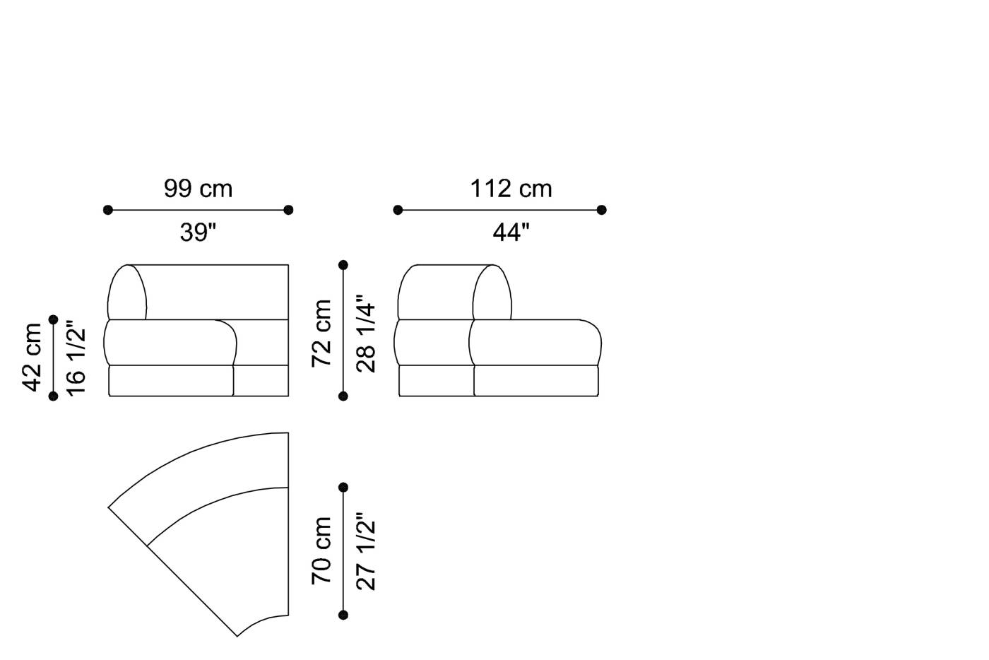 Ткань диван Gianfranco Ferré Home ALEXANDER 2.0 ARCH-00083596 - Вид №11