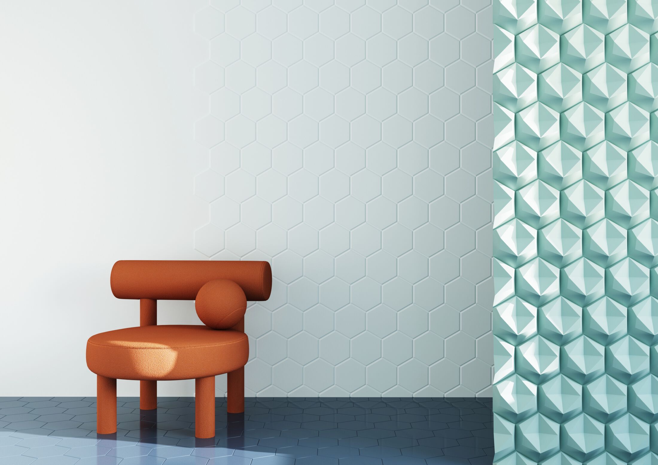 Трехмерное гипсовое покрытие WallDeco M-Modern ARCH-00143132 - Вид №1