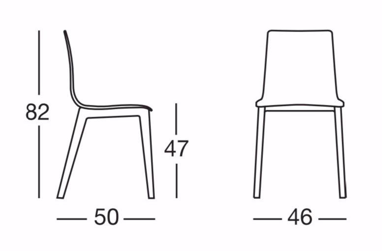 SCAB DESIGN Стул из бука Smilla sun-id-1462654 - Вид №5
