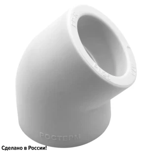 Угол 45° Ростерм 32 мм полипропилен