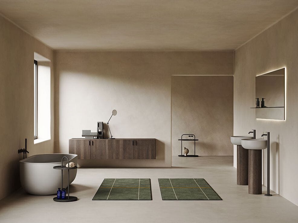 Овальная ванна в центре комнаты Inbani Prime ARCH-00033017 - Вид №8