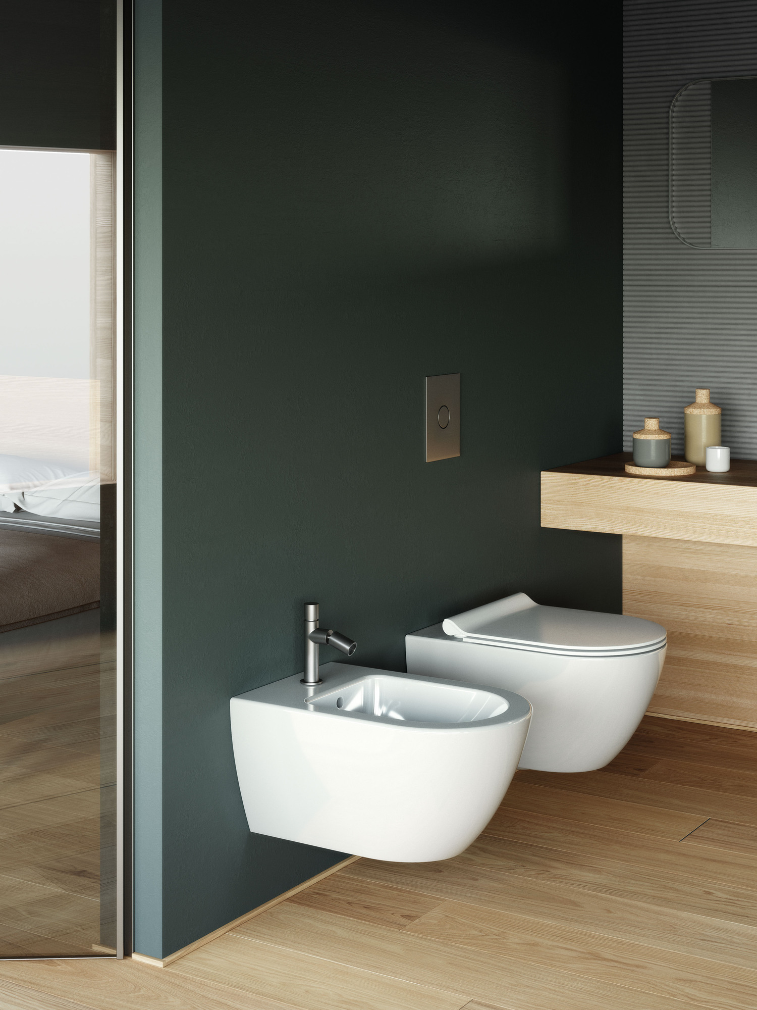 881211 Подвесной унитаз настенный Белый GSI ceramica Pura Италия - Вид №4