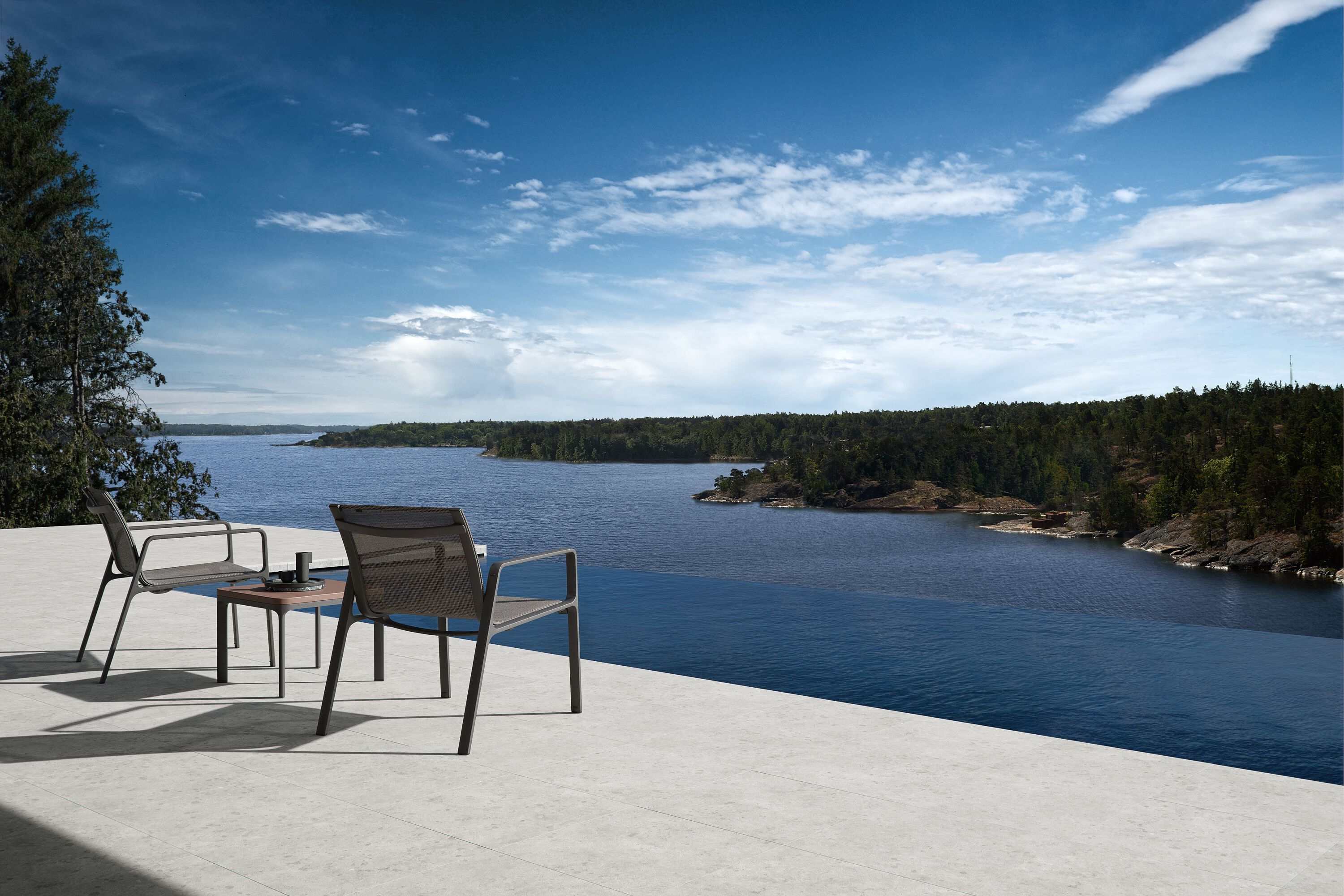 Квадратный низкий садовый столик Kettal Park Life ARCH-00079468 - Вид №4