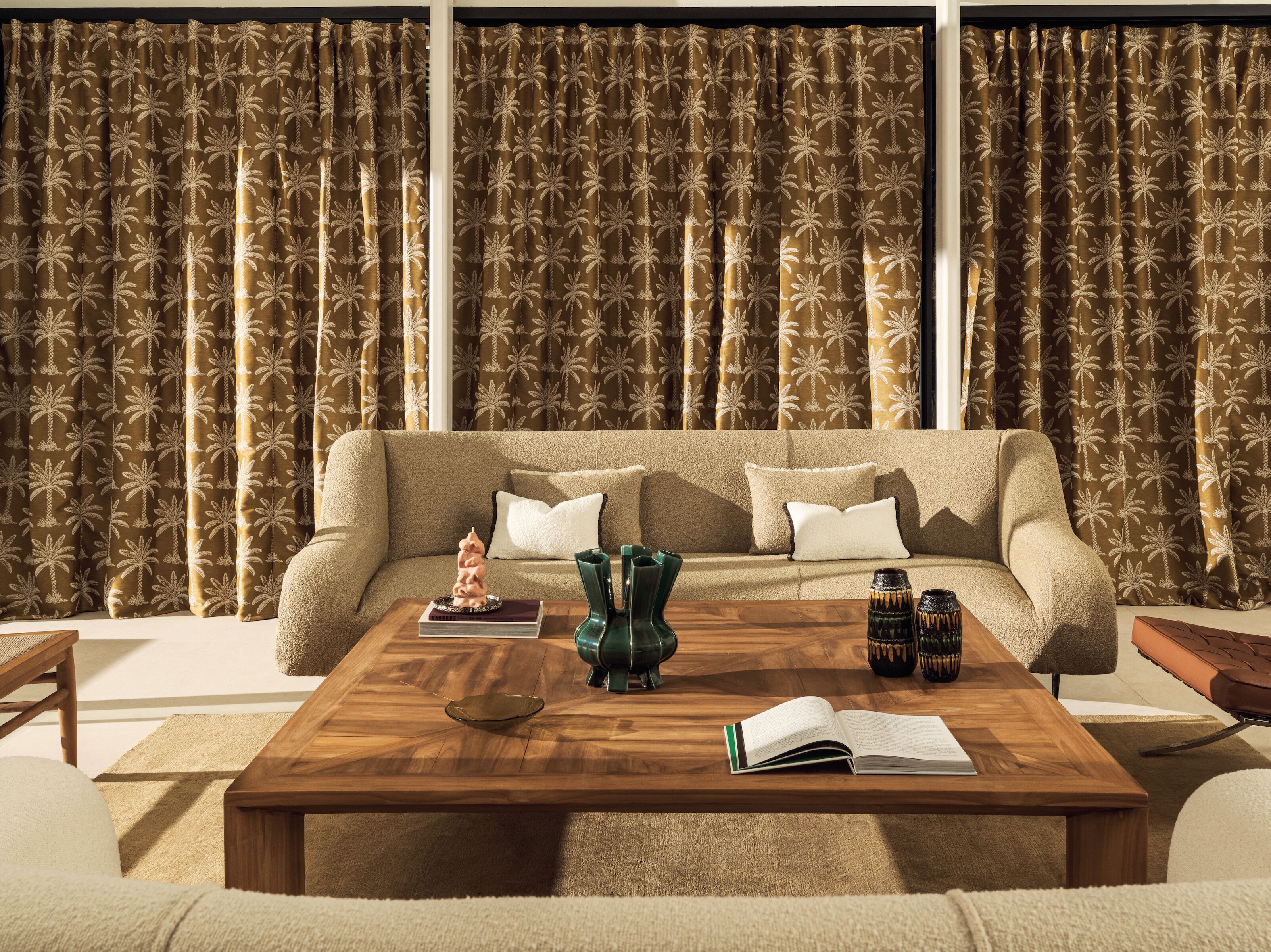 Жаккардовая ткань с цветочным рисунком Élitis Venice Beach ARCH-00141775