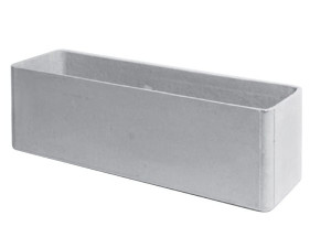 Бетонный низкий плантатор для общественных мест