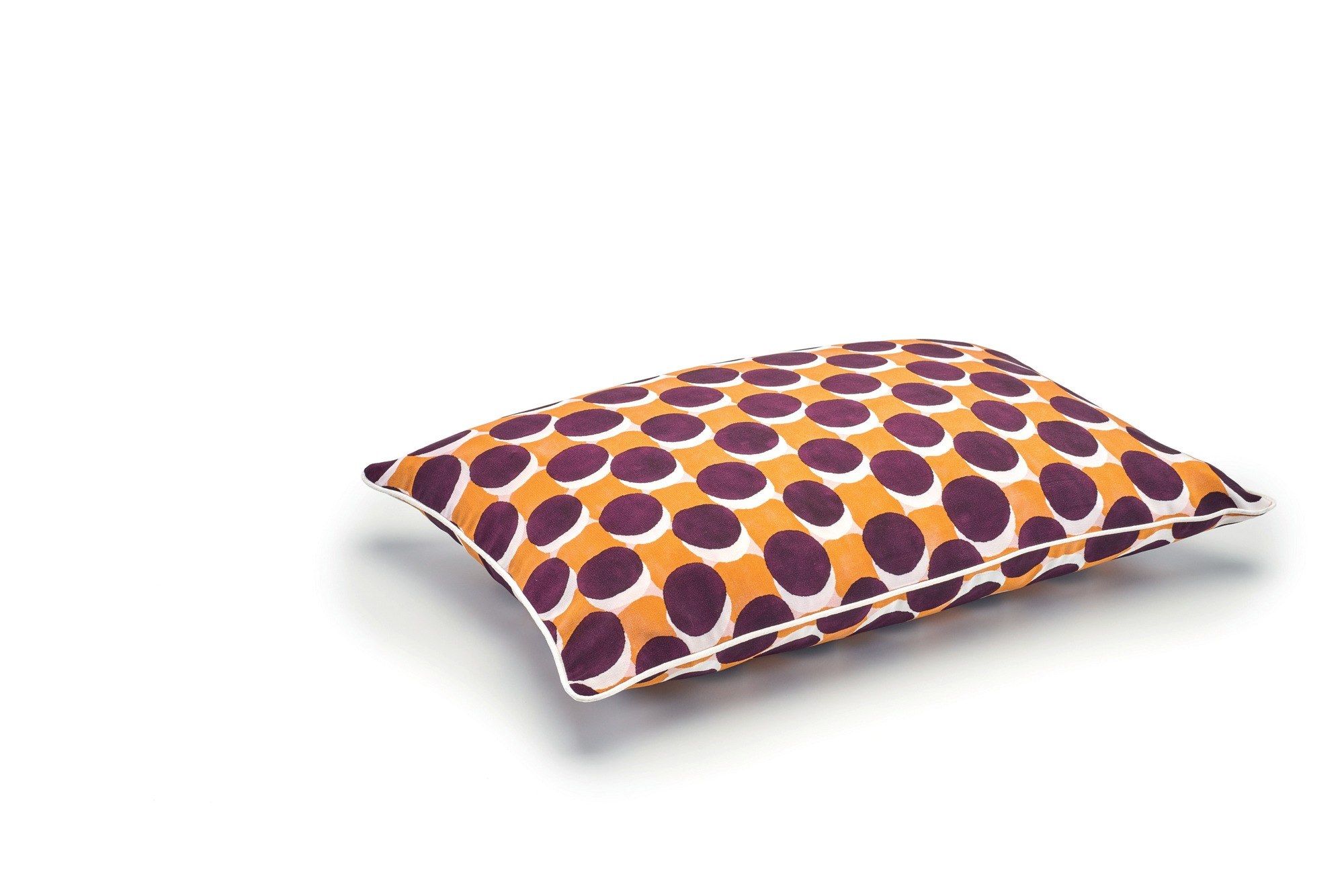 Прямоугольная шелковая подушка с геометрическим рисунком Élitis TWIST ARCH-00130599 - Вид №21