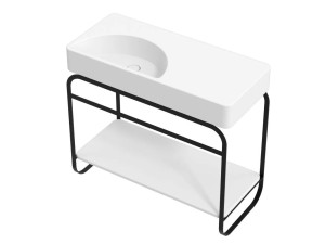 Раковина из нержавеющей стали со встроенной раковиной