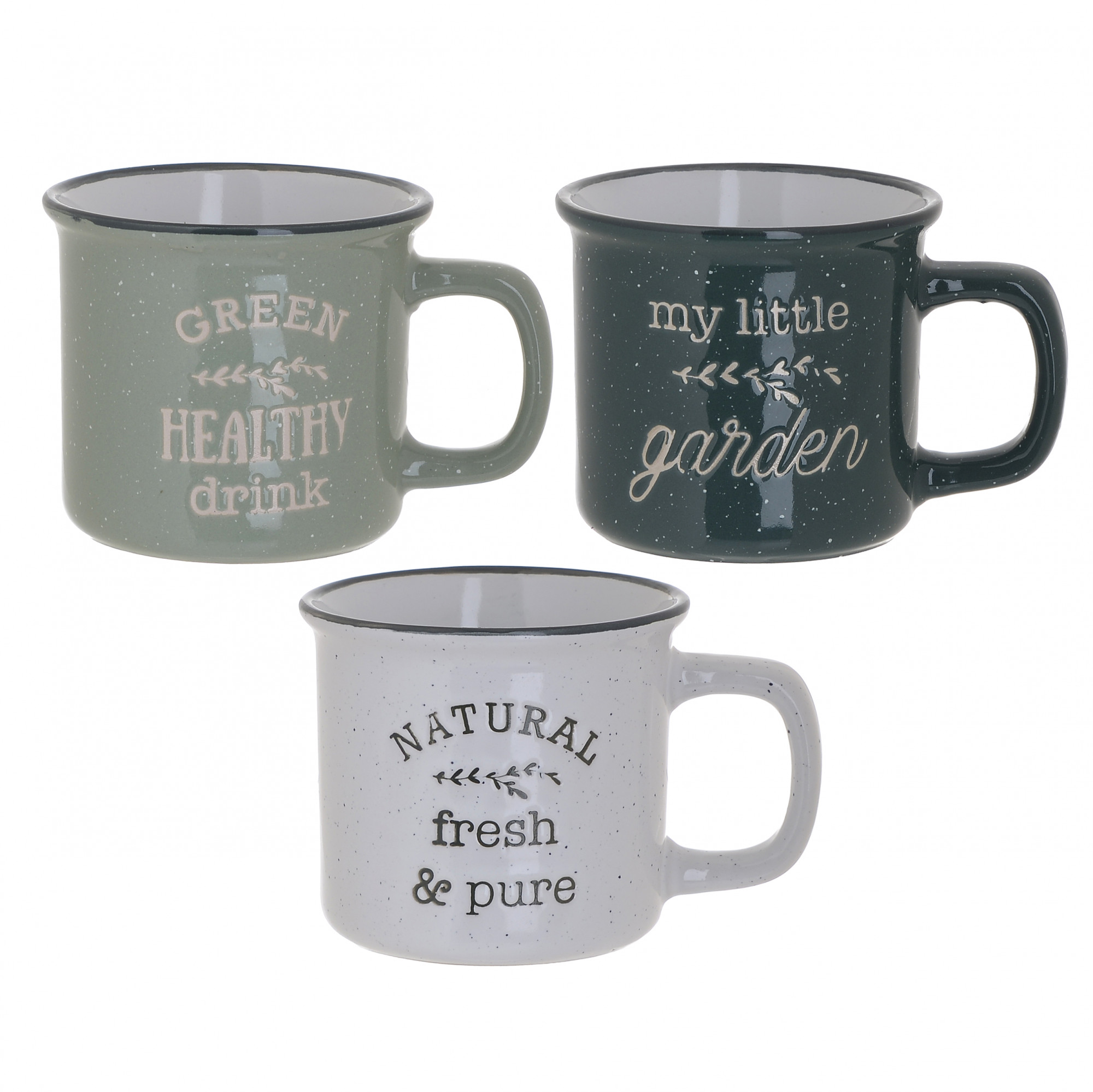 6860180.0027 КРУЖКА, 3 ДИЗАЙНА В АСС (250ML) TO4ROOMS 