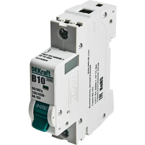 Автоматический выключатель DEKraft ВА-103 для защиты электросети 88460945