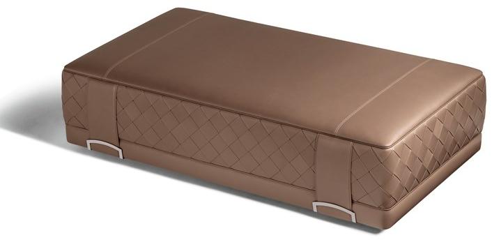 Poltrona Frau Прямоугольный кожаный пуф La collezione - mobili e complementi sun-id-1508766 - Вид №3