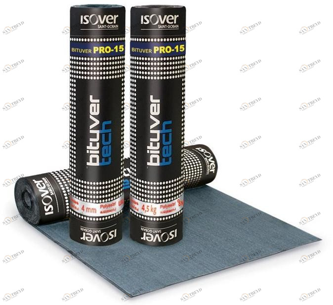 Saint-Gobain ISOVER Эластопластомерная гидроизоляционная мембрана Bituvertech sun-id-1428956