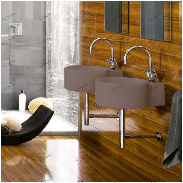 C45211 Подвесная раковина настенная овальная Neutra Design  белая 