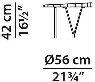 BAXTER Круглый журнальный столик Ninfea sun-id-1406197 - Вид №11
