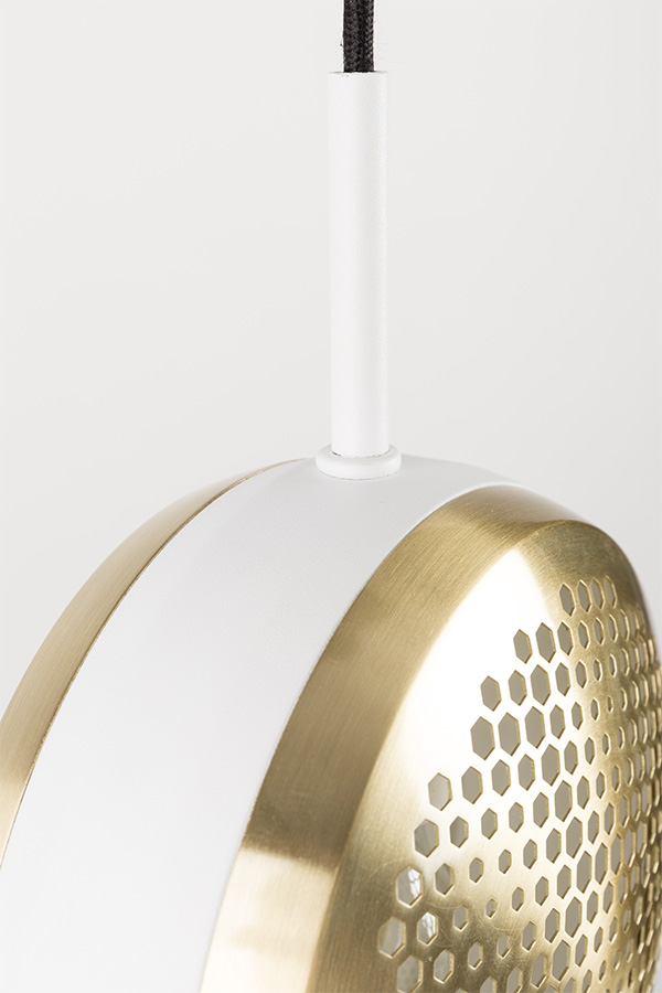 Лампа подвесная Gringo Flat, белая Zuiver 5300120 - Вид №4