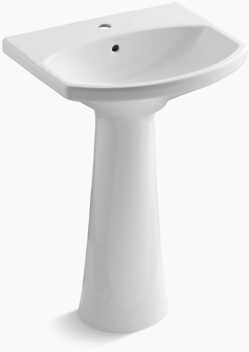K-2362-1-47 Напольная раковина стоящая прямоугольная Kohler  - Вид №1