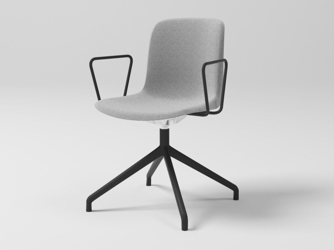 Офисное кресло из ткани с подлокотниками на насесте Grado Design Every ARCH-00058719 - Вид №3