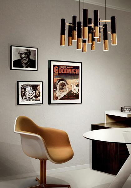 Delightfull Люстра из латуни Ike sun-id-1491554 - Вид №1