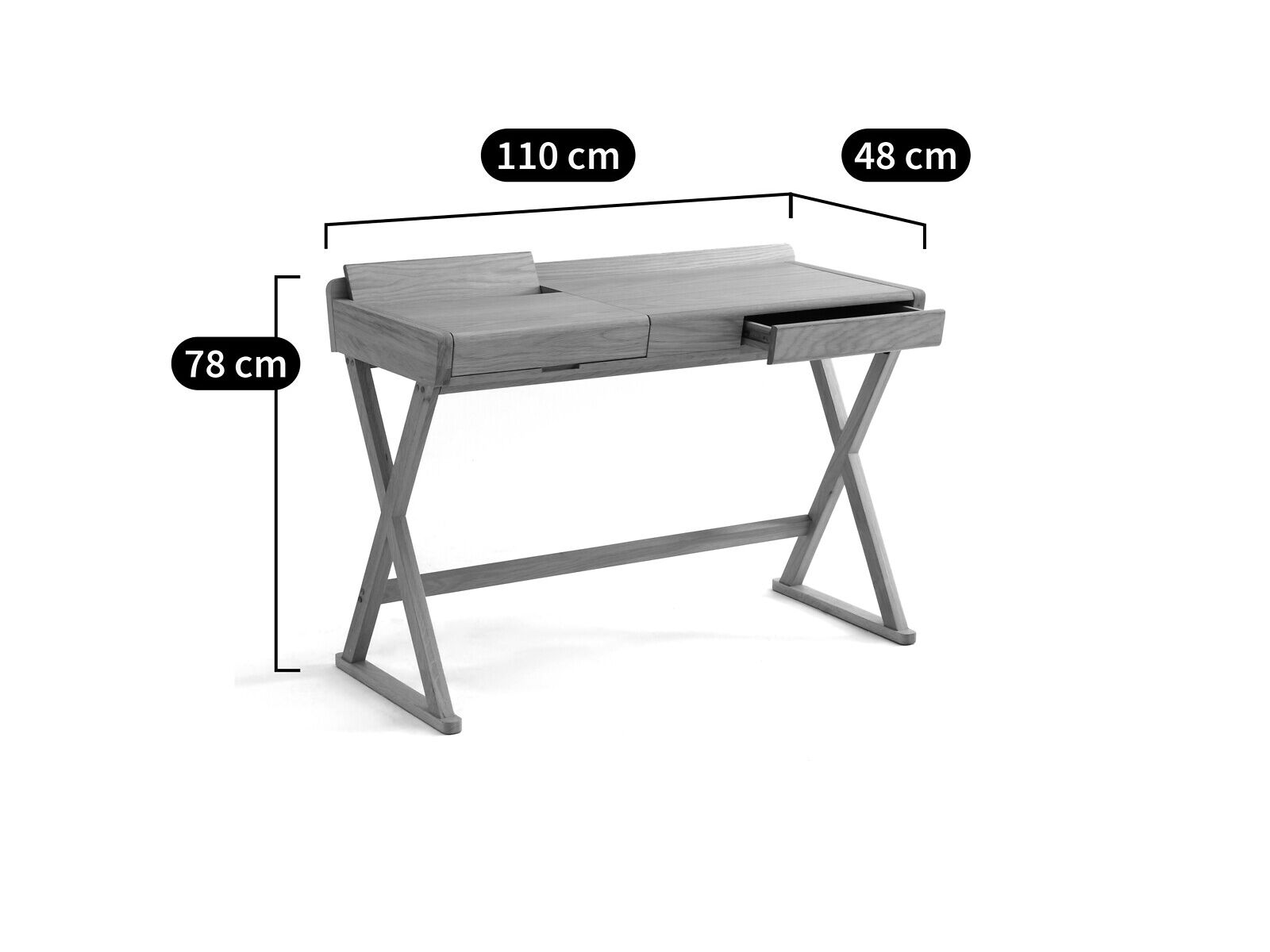 Дубовый стол AMPM BRIXTON ARCH-00115937 - Вид №3