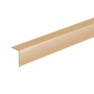 Угол арочный ПВХ 10x20x2700 мм кремовый