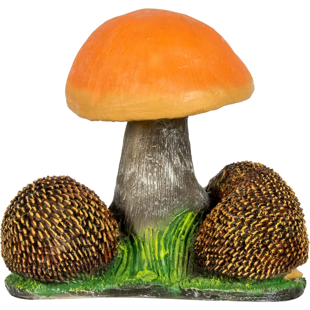Santreyd: Садовая фигура «Подосиновик с ежами» для сказочного ландшафта 82199705 STLM-0021822 - Вид №1