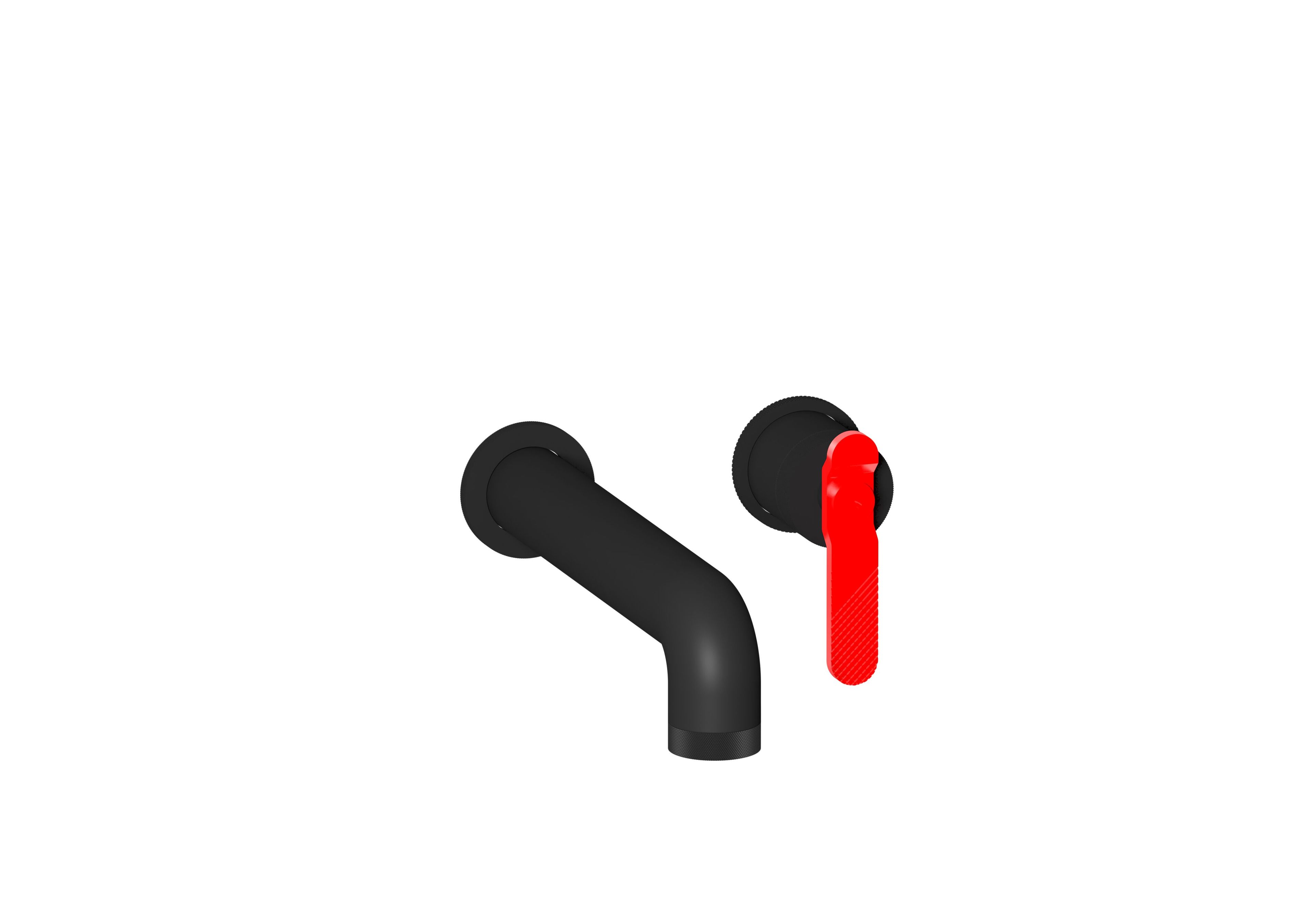 Настенный однорычажный смеситель для раковины с автоматическим сливом IB Bold ARCH-00025621 - Вид №7