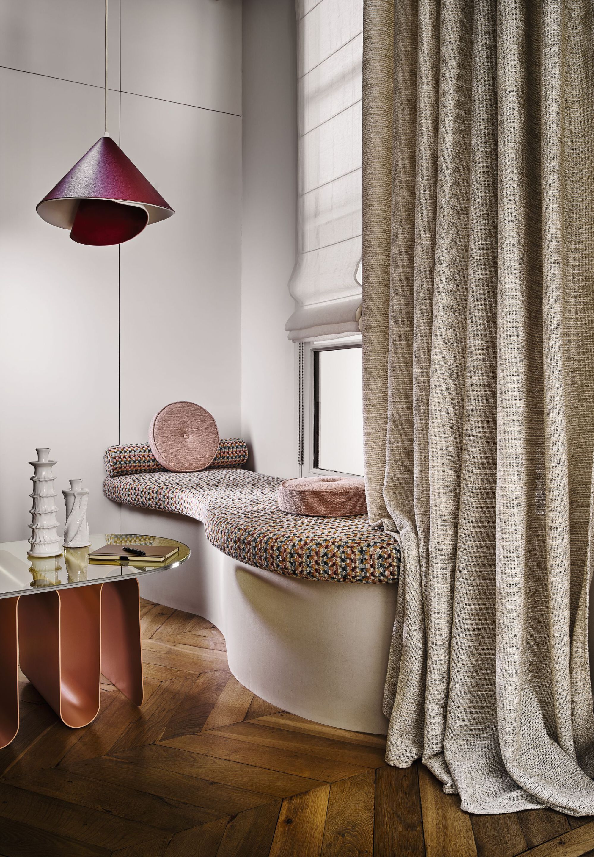 Ткань с графическим рисунком Casamance флирт ARCH-00112831 - Вид №2