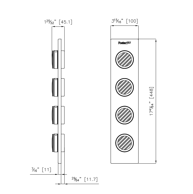 Foster 4 Набор держателей для специй 8100620  - Вид №1