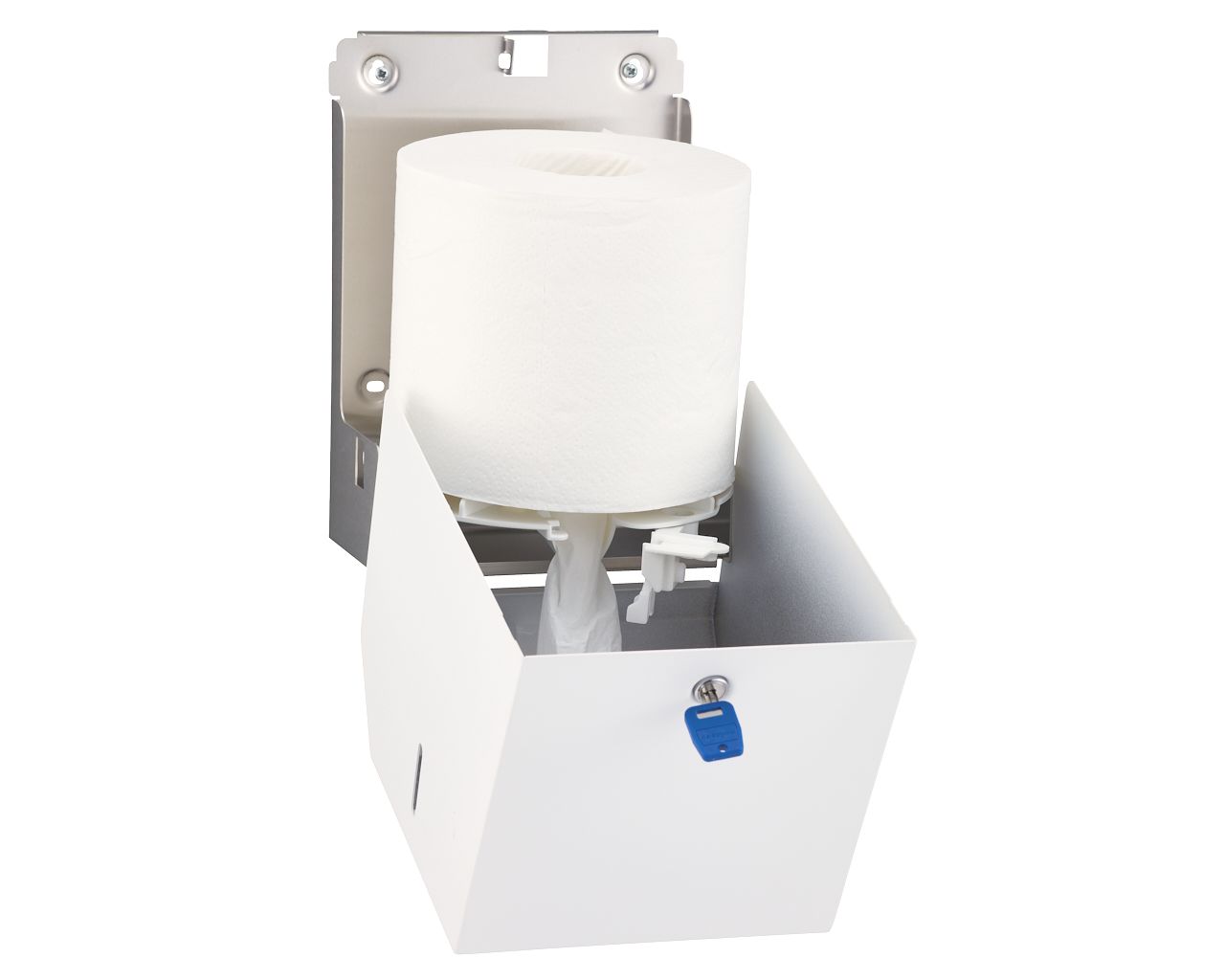 CSB202 STELLA WHITE LINE MINI система рулонов полотенец или туалетной бумаги, белый Merida  - Вид №2