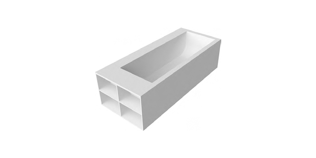 Ванна отдельно стоящая BIBLIO42-4 Antonio Lupi BIBLIO L=190 см Antoniolupi BIBLIO424 - Вид №1