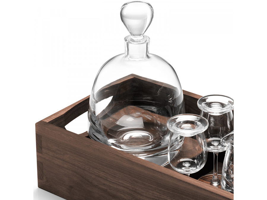 Набор для ценителей виски с деревянным подносом Islay Whisky LSA International G121900301 - Вид №3