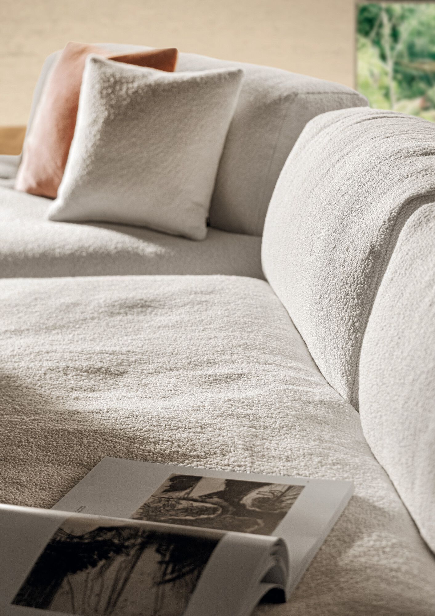 Тканевый диван с полуостровом Lago Air ARCH-00150733 - Вид №2