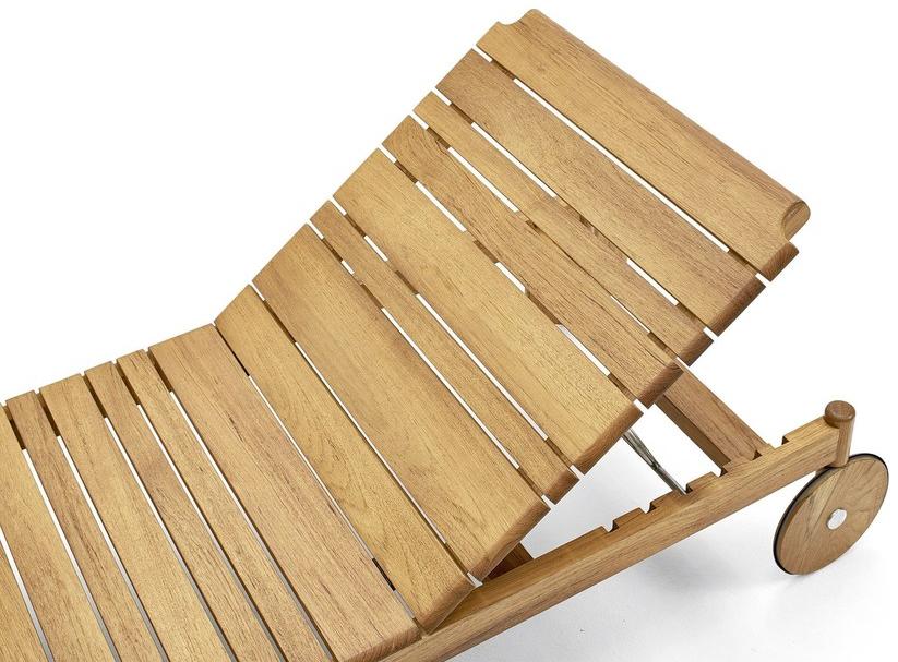 Varaschin Садовая кушетка из тика на колесиках Barcode 2180e - Вид №2