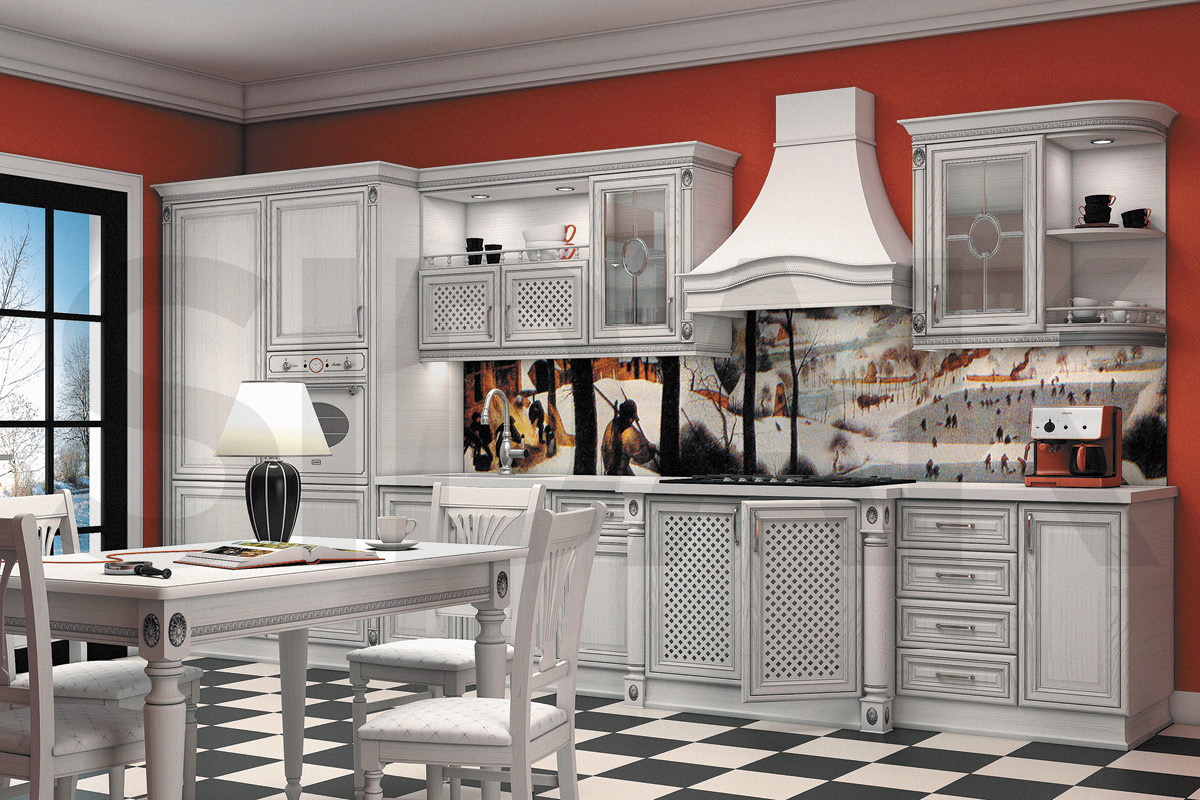 Фасады для кухни Аврора  «Селена» SIDAK SIST2481-447 - Вид №1