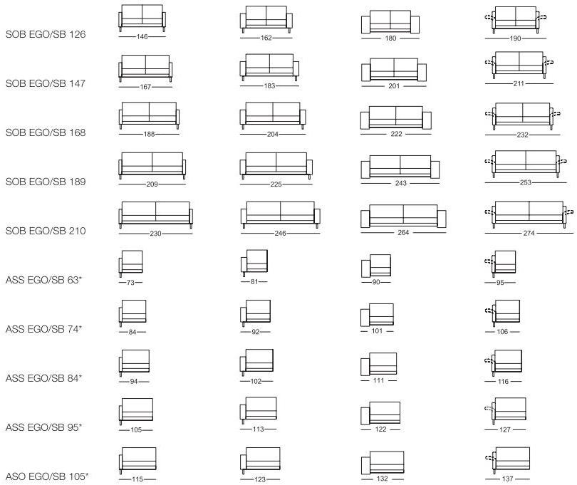 Rolf Benz Модульный тканевый диван с шезлонгом Rolf benz 011 ego sun-id-1460561 - Вид №7