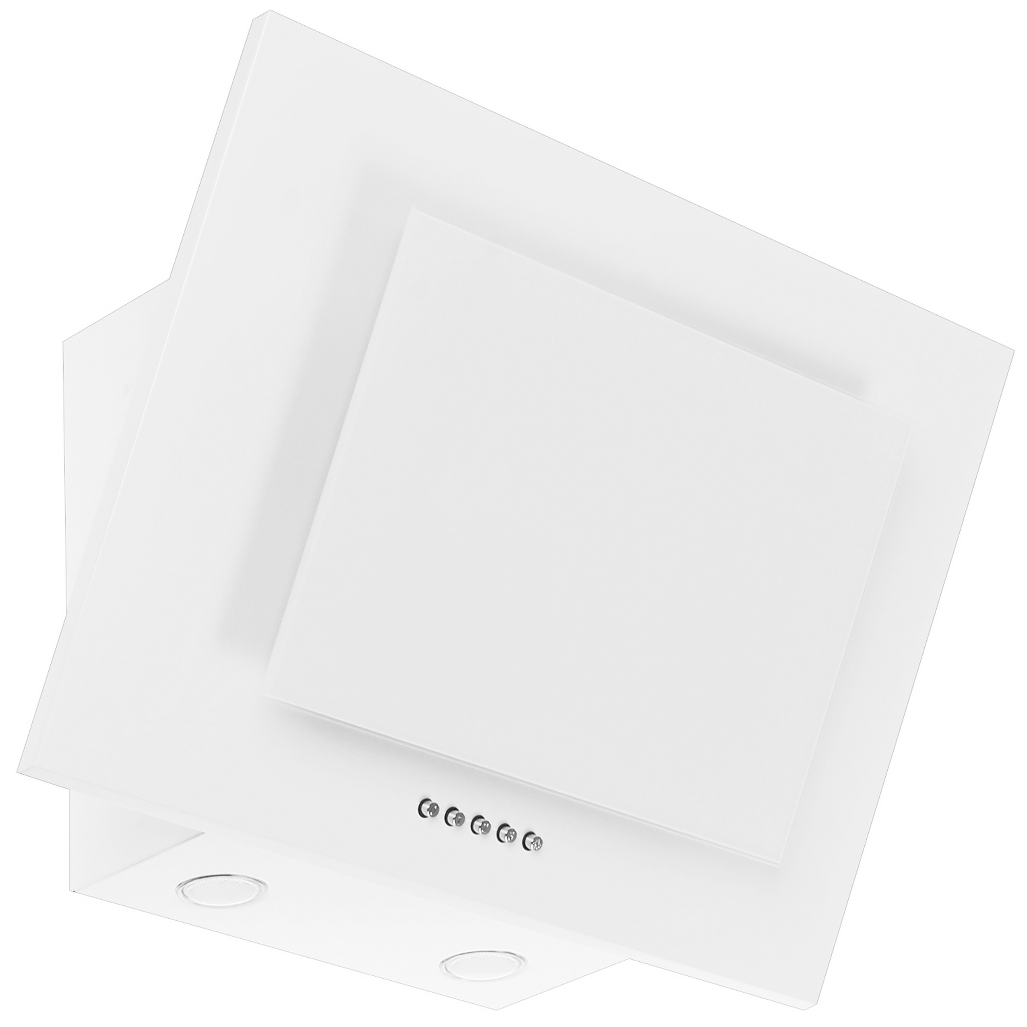 8130129 Вытяжка наклонная MBS GALTONIA 160 GLASS белый/белый STDN-0063693