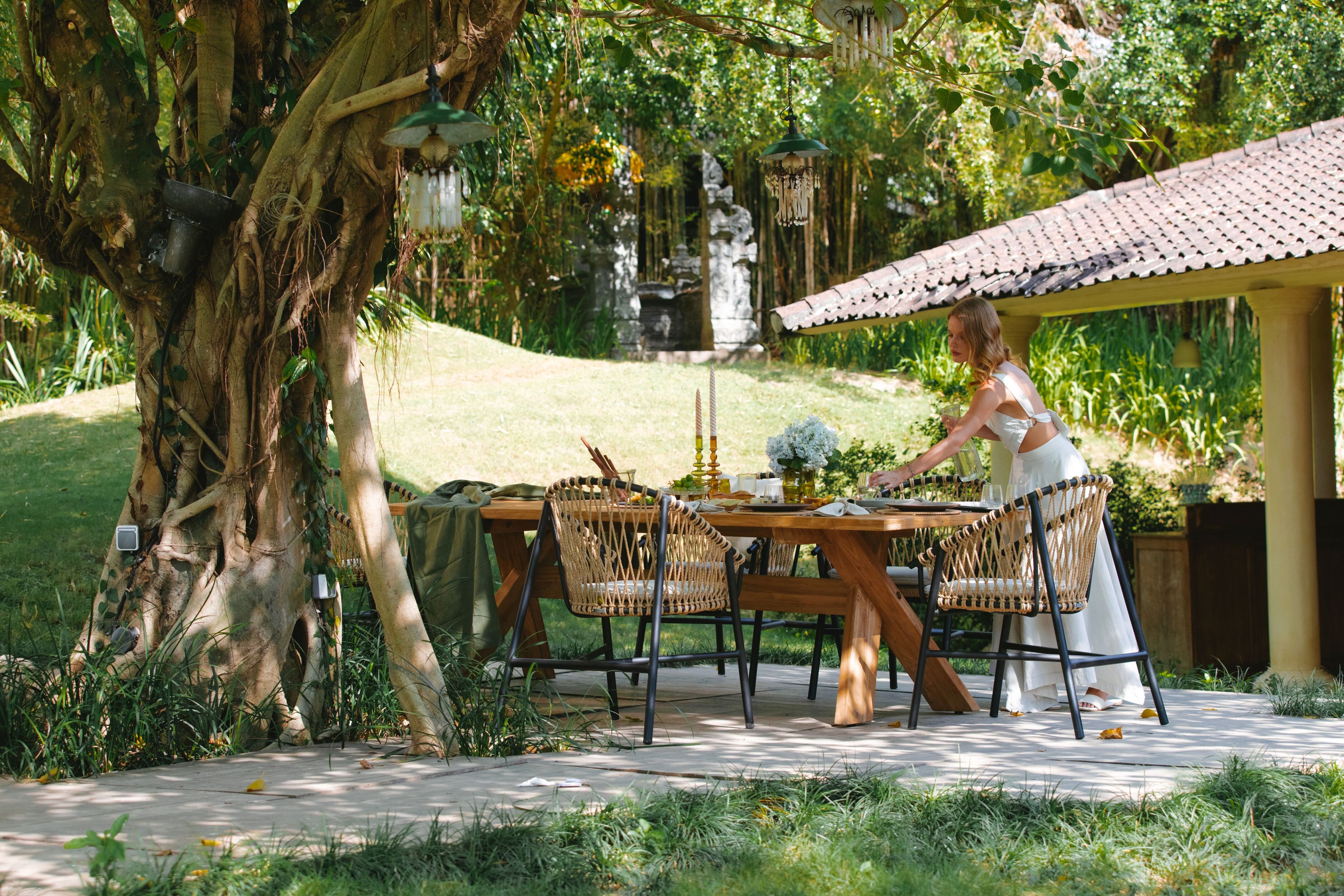 Веревочный садовый стул с подлокотниками cbdesign Валентина ARCH-00098329 - Вид №6