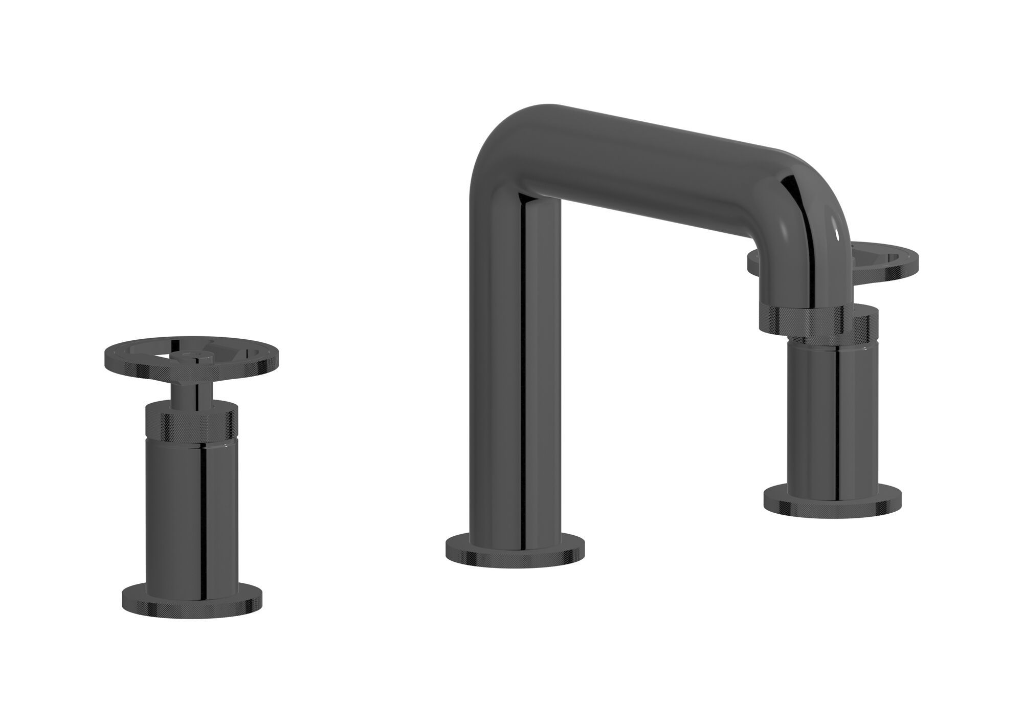 Смеситель для раковины с 3 отверстиями для пола с автоматическим сливом IB Bold ARCH-00060868 - Вид №3