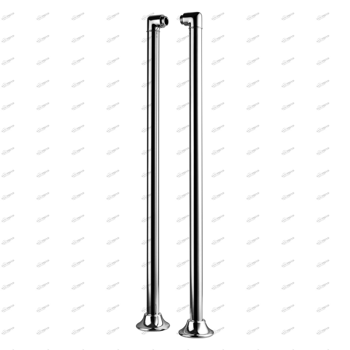 LM8565C Комплект колонн 2 шт. для установки смесителя на пол ванны, хром LEMARK 