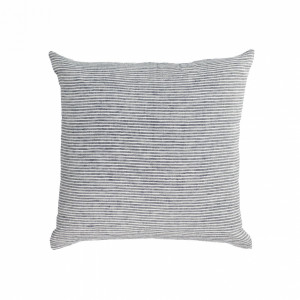 108889 Наволочка из 100% льна в черно-белую полоску 45 x 45 см La Forma Idaira