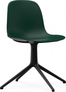 606014 Стул Swivel 4L Black Alu Green Normann Copenhagen Form