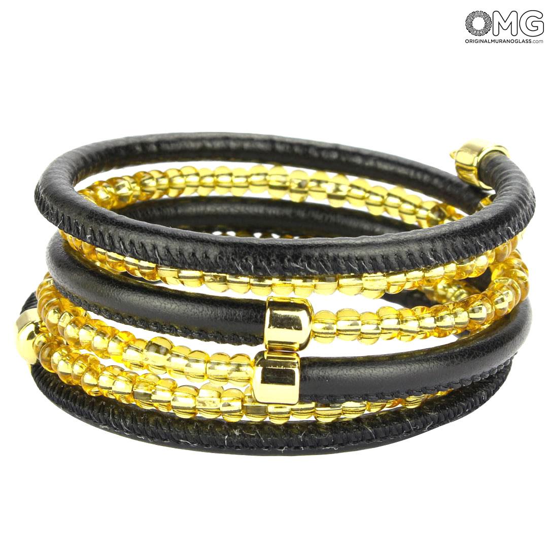 4765 ORIGINALMURANOGLASS Браслет Беззаботность - Коллекция Antica Murrina - муранское стекло Original Murano Glass OMG 7 см  - Вид №1